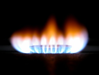 Flame from a gas stove [01]