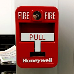 Fire alarm pull station at Wawa in Glen Burnie