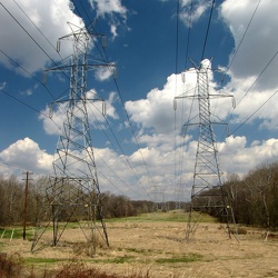 Power transmission lines in Germantown [01]