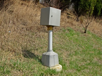 Traffic signal communication splicing box along Great Seneca Highway [02]