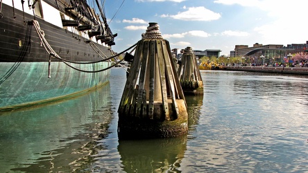 Moorings for the USS Constellation