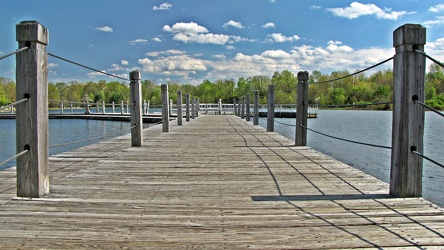 Dock in Lake Artemesia