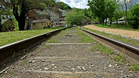 Abandoned track at Harpers Ferry