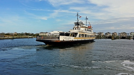 M/V Floyd J. Lupton approaching Hatteras ferry terminal [03]