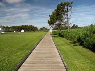 Walkway around Bodie Island Lighthouse