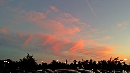 Sky outside Dulles Town Center