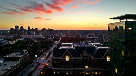 View from Johns Hopkins Hospital [02]