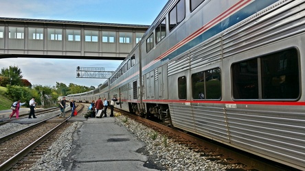 Westbound Capitol Limited at Martinsburg [01]