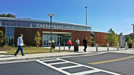 Entrance of new Chesapeake House