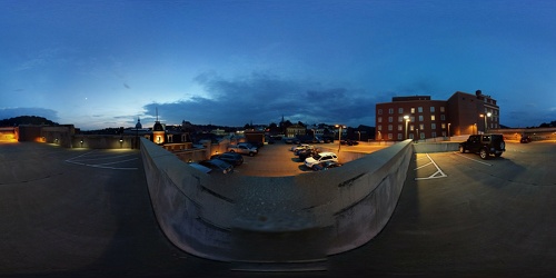 Top of the New Street garage