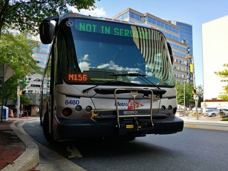 Metrobus 6460 outside Bethesda station