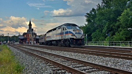 MARC locomotive 24 at Point of Rocks