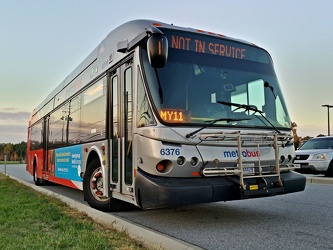 Metrobus 6376 at the ICC Park and Ride