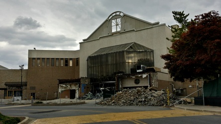 Demolition at the main entrance for White Flint Mall [02]