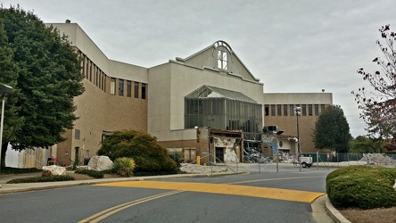 Demolition at the main entrance for White Flint Mall [03]