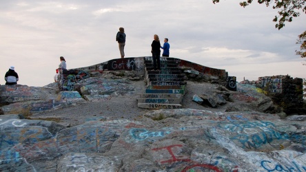 People standing on High Rock [01]