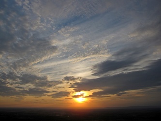 View of the sunset from High Rock [02]