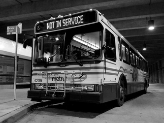 Metrobus 4205 at Prince George's Plaza station