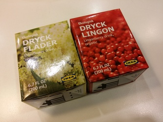 IKEA boxed drinks