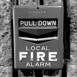 Simplex (Couch) fire alarm pull station [01]