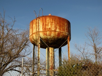 Rusted water tower at Lorton Reformatory [01]