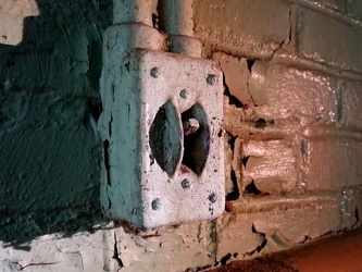 Light switch at Lorton Reformatory