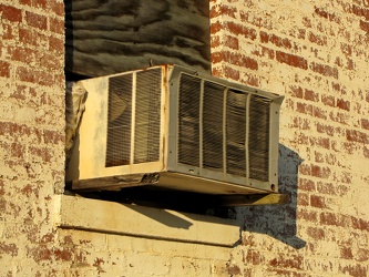 Window air conditioner at Lorton Reformatory [01]