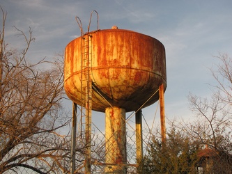 Rusted water tower at Lorton Reformatory [04]