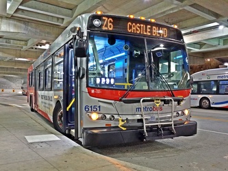 Metrobus 6151 at Silver Spring Transit Center