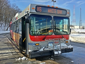 Metrobus 6024 at Fort Totten