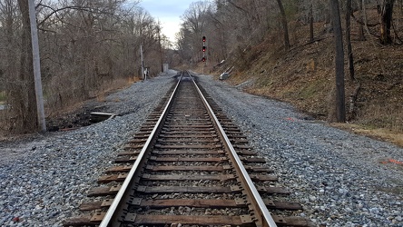 Railroad track at Patapsco Valley State Park