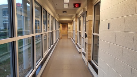 Potomac Hall first floor corridor