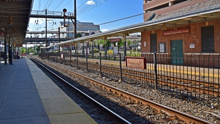 Regional rail station at Norristown [02]