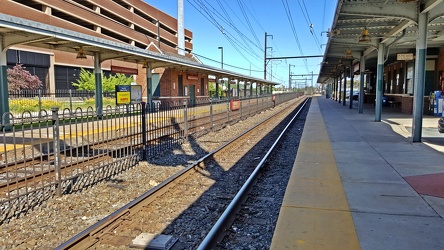 Regional rail station at Norristown [01]