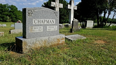 Marker for M. Maude and Frank S. Chapman