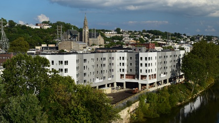 Apartment building under construction