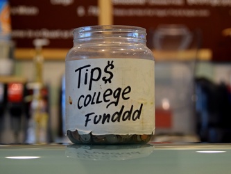 Tip jar