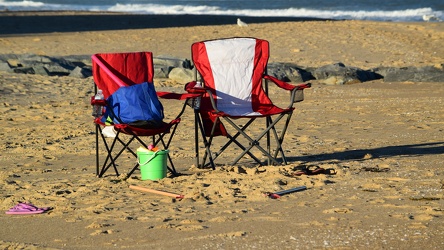 Beach chairs