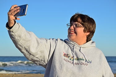 Beach selfie