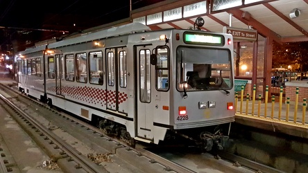 Pittsburgh LRV 4228 at Station Square