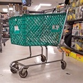 Former Ames shopping carts at Iverson Mall, January 24, 2017