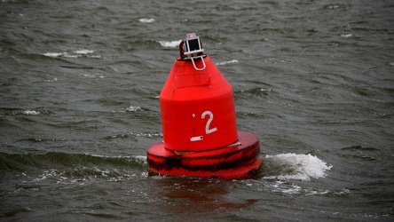 Navigational buoy on Hatteras-Ocracoke ferry route [02]