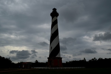 Cape Hatteras Lighthouse on a cloudy morning [01]