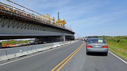 Construction of new Herbert C. Bonner Bridge