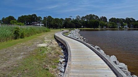 Walkway along Currituck Sound