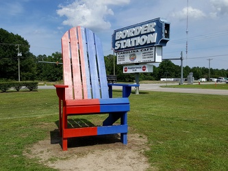 Adirondack chair at Border Station [01]