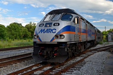 MARC train at Martinsburg