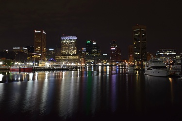 Baltimore Inner Harbor at night [02]