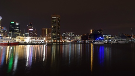 Baltimore Inner Harbor at night [03]