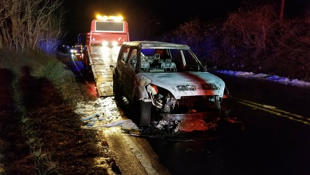 Car fire in Lucketts, Virginia [13]